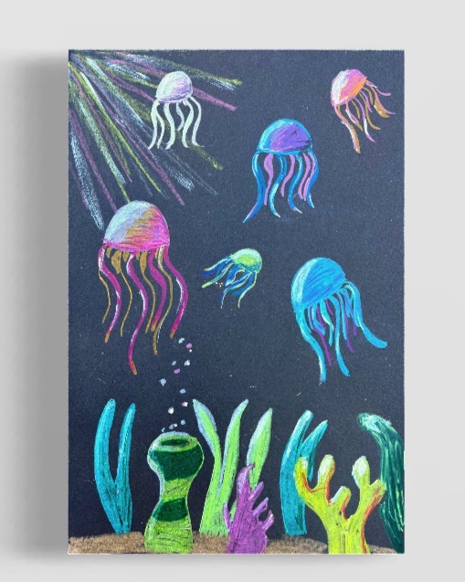 Jellyfish drawing 
