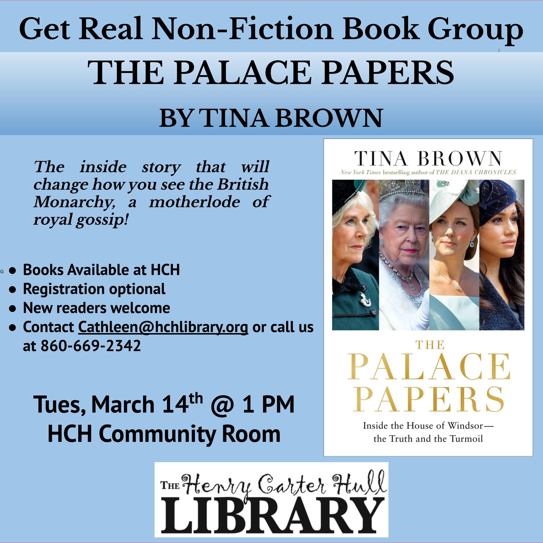 Get Real Non-Fiction Book Group March Selection
