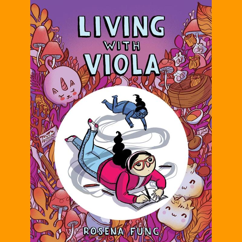 Tween Time Book Chat: Living With Viola Book Cover