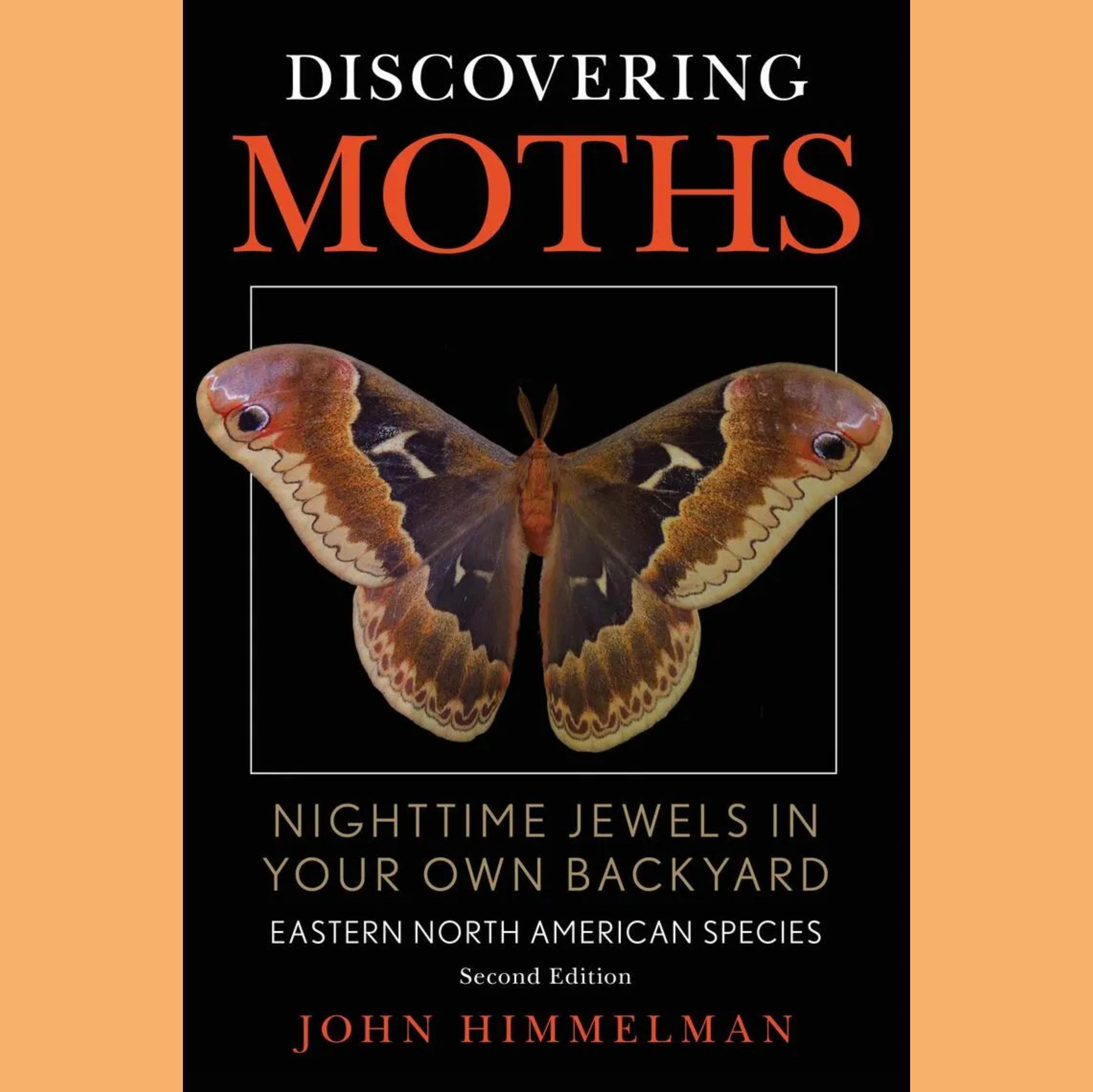 Moth on cover of book 