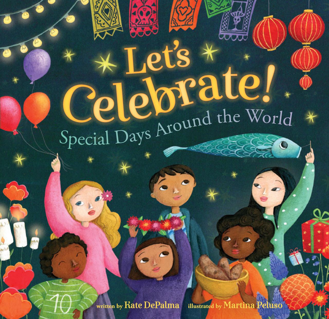 Cover of book Let's Celebrate by Kate DePalma