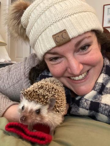 Katie & Hedgehog 