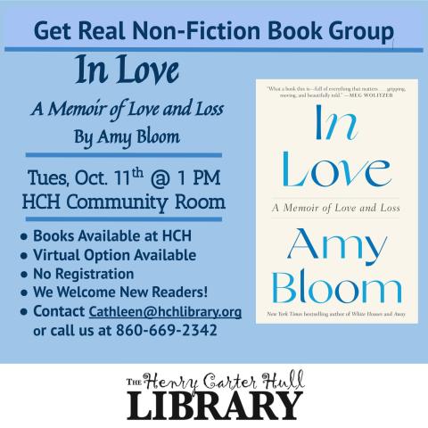 Get Real Non-Fiction Book Group October Selection