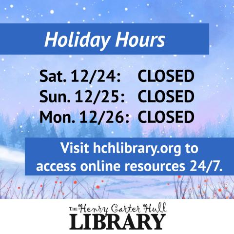 Holiday Hours