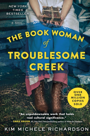 Book cover: The book woman of troublesome creek