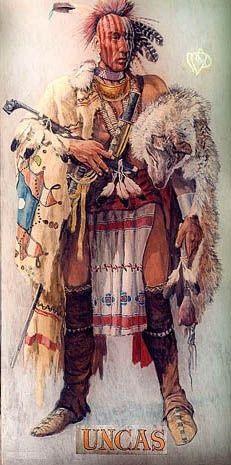 Uncas, the first chief of the Mohegan tribe