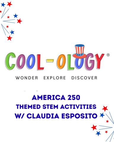 Cool-ology logo with fireworks 