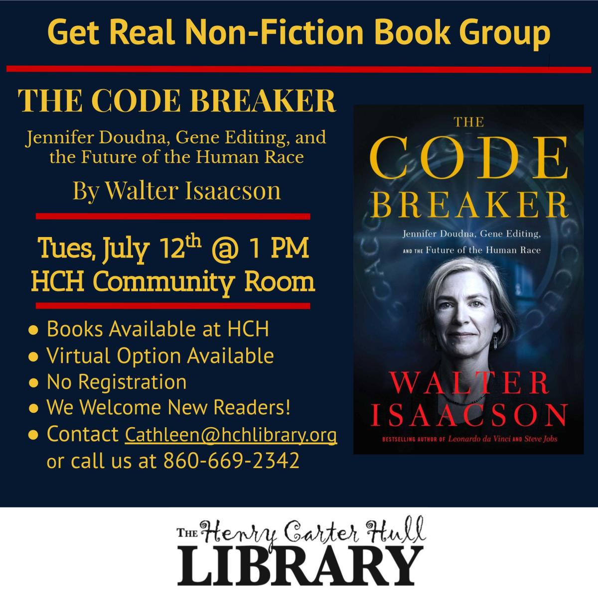 The Code Breaker by Walter Isaacson