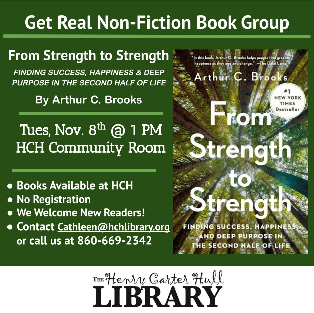 Get Real Non-Fiction Book Group November Selection