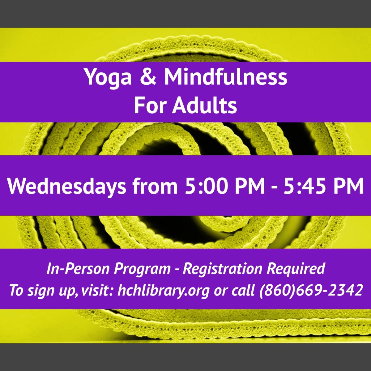 Yoga & Mindfulness for Adults