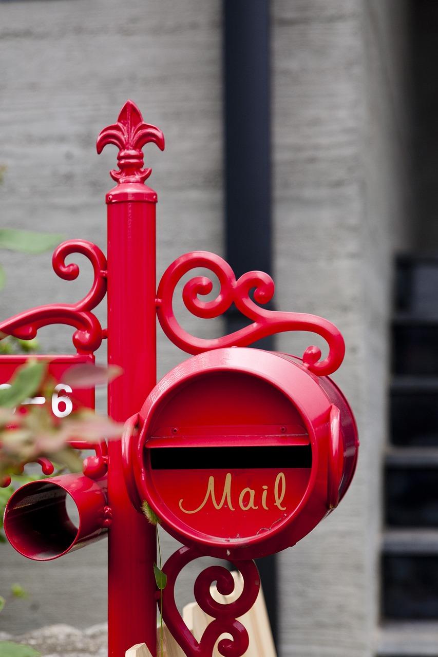 red mailbox