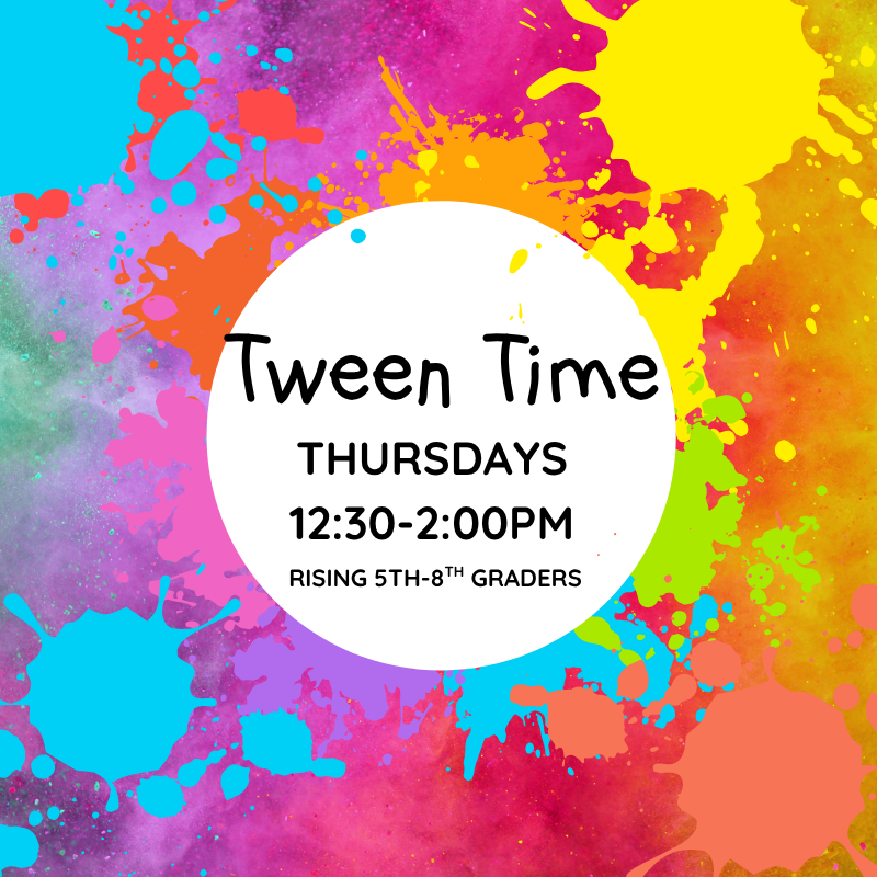 Colorful paint splatters 