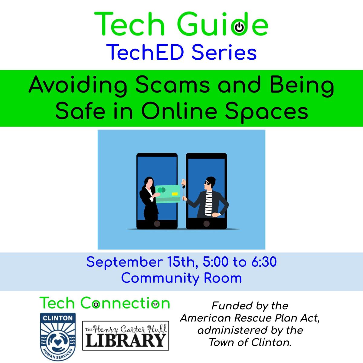 Avoiding Scams Workshop Details