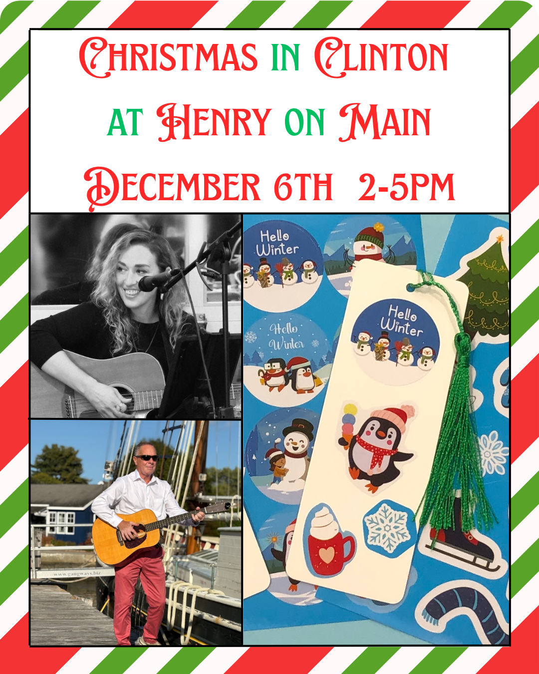 christmas in clinton at henry on main