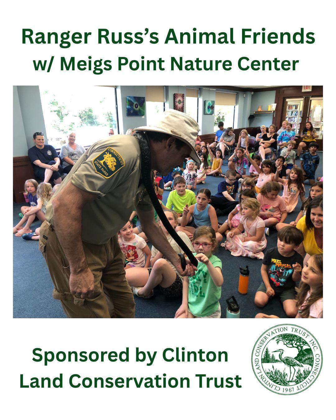 ranger russ with a snake 